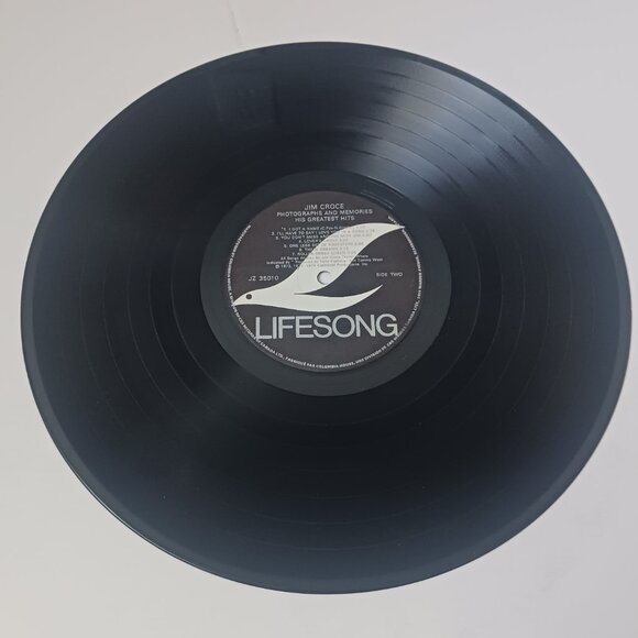 Jim Croce Photographs and Memories His Greatest Hits vinyl record, 1974 pressing - Picture 9 of 10